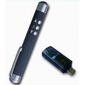 Pen Look Wireless Presentation Remote & Receiver